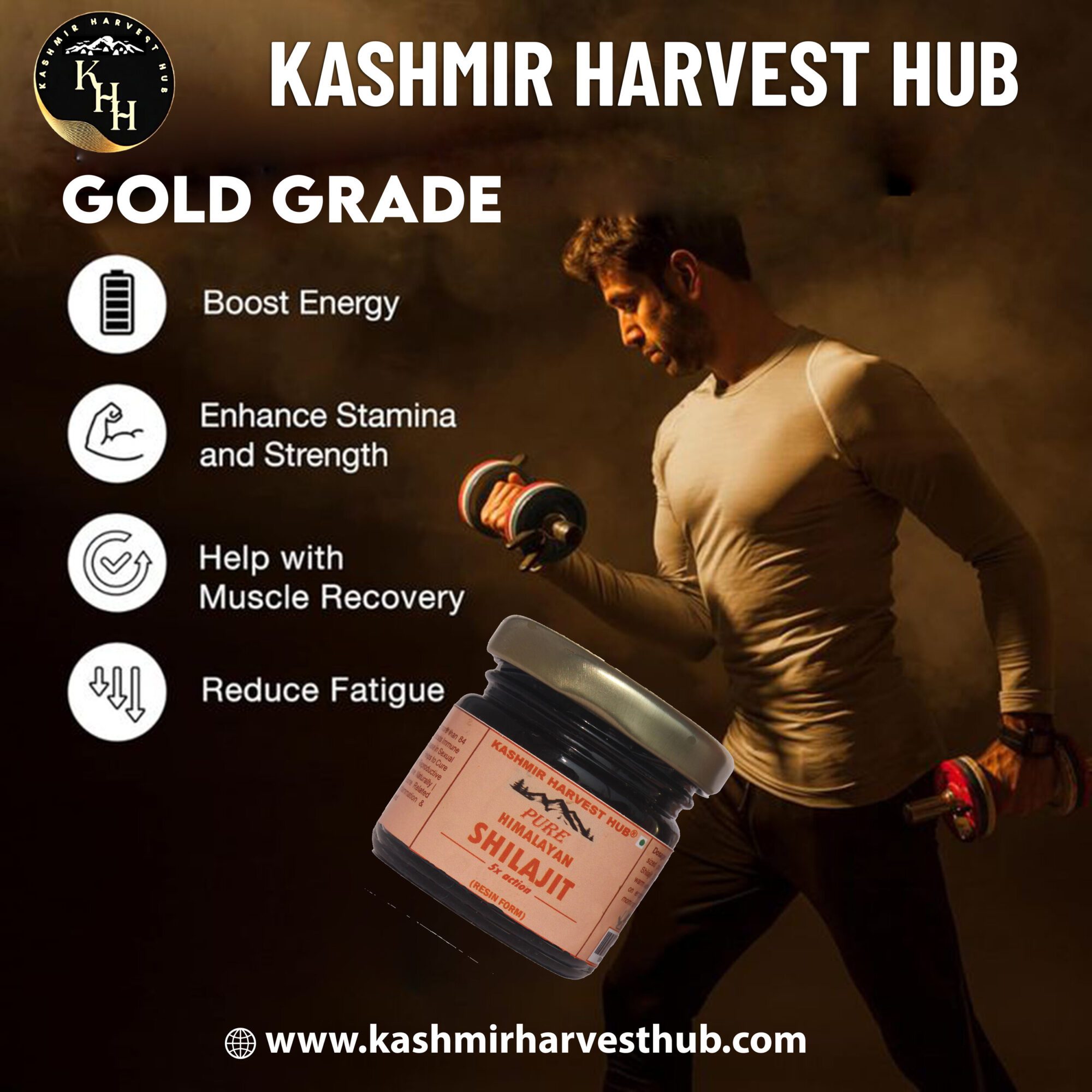 Pure Himalayan Shilajit (Gold Grade) - Image 2